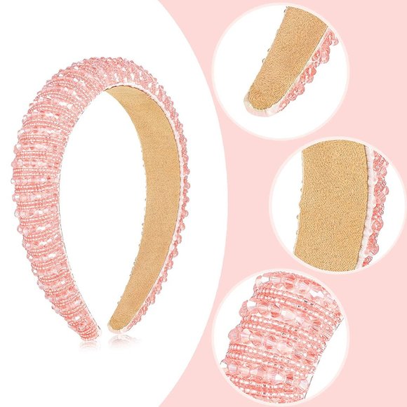 Headband Crystal Rhinestone4/pack NEW